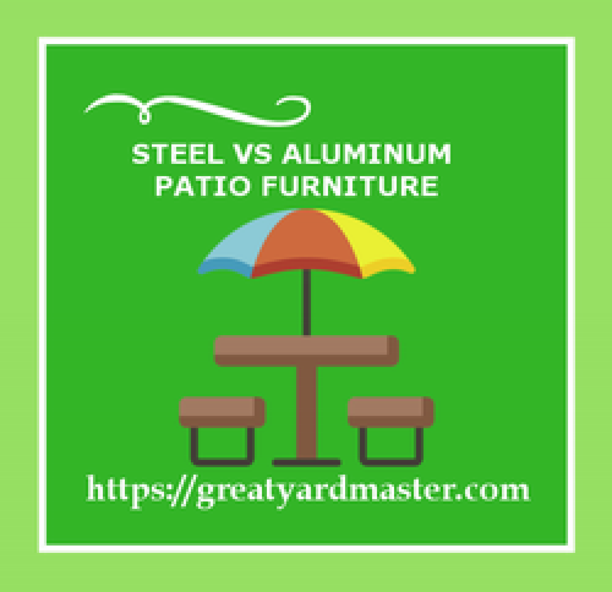 Steel vs Aluminum Patio Furniture for Outdoor Use Great Yard Master