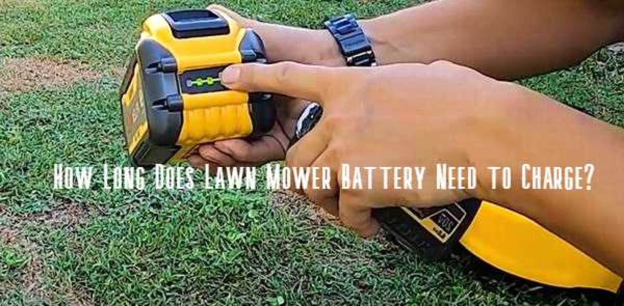 How Long Does a Lawn Mower Battery Last? Great Yard Master