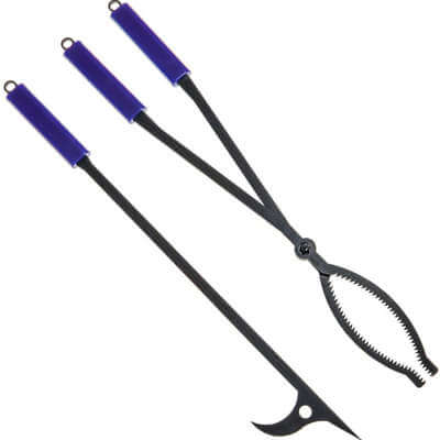 CKLT Heavy Duty Fire Tongs Set