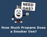 How Much Propane Does a Smoker Use?